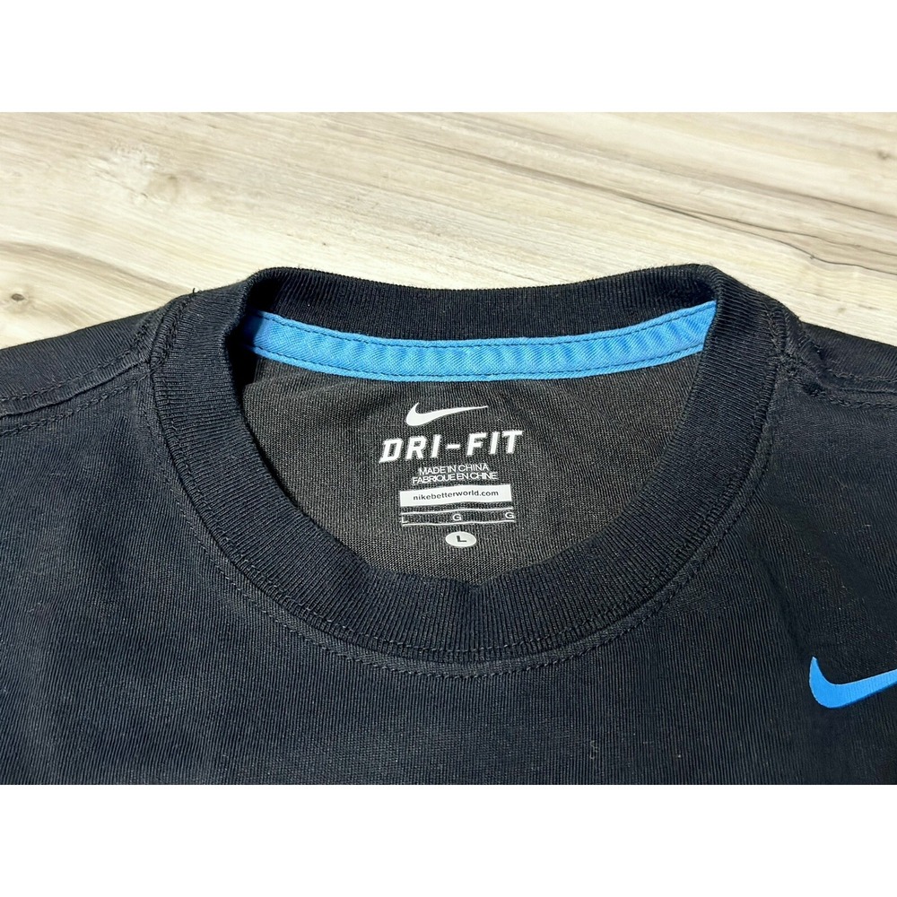 Nike Lebron James Dri Fit Opposing Forces Half Lion Shirt Youth Size L Rare - Picture 4 of 4